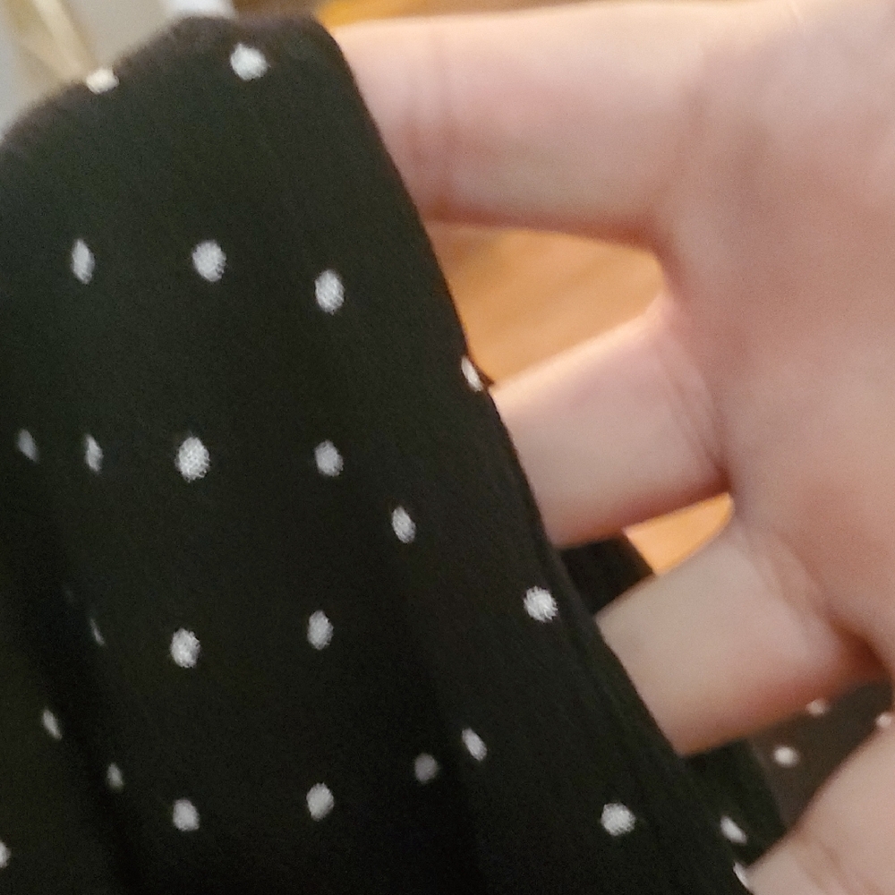 Lulu's Black and White Polka Dot Pants - Picture 3 of 7